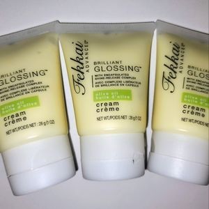 🪷 Fekkai Brilliant Glossing Cream Creme ORIGINAL Formula Lot 3oz Total NEW! 🪷